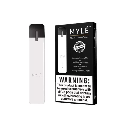 Elite White Vape Device by MYLÉ | 2nd Gen.
