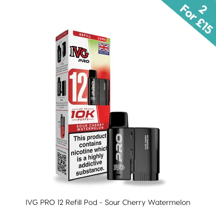 Sour Cherry Watermelon – IVG PRO 12 Pods
