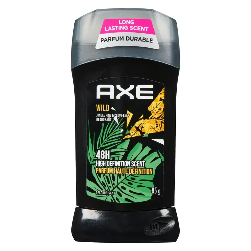 Axe Deodorant Wild Jungle Pine & Clove Leaf, 85-g