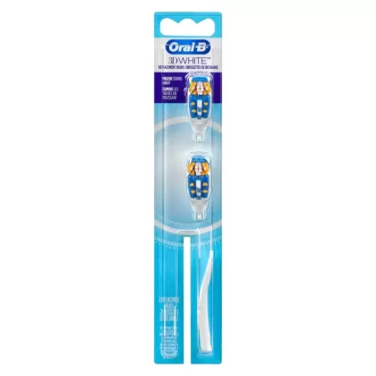 Brossettes de rechange pour brosse à dents à pile 3D White Oral-B