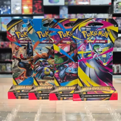 Pokémon TCG: Mega Evolution – Sleeved Booster Pack (Limit 4)