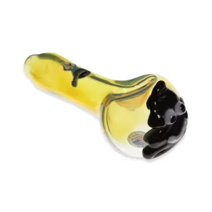 Poo Emoji Pipe 5″ Caméléon Verre