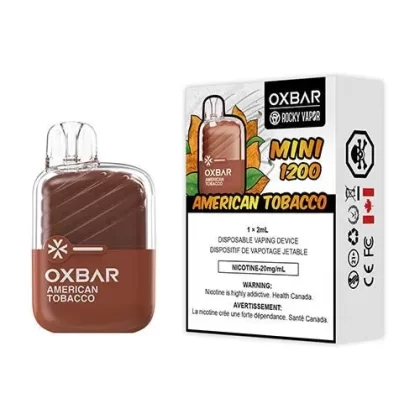 OXBAR x Rocky Vapor Mini 1200 Disposable Vape