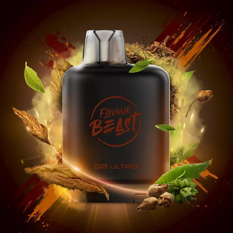 LEVEL X G2 ULTRA – FLAVOUR BEAST 50k – PURE TOBACCO