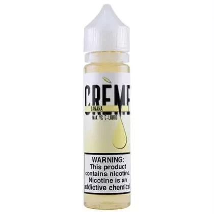 Crème E-liquid – Banana Creme