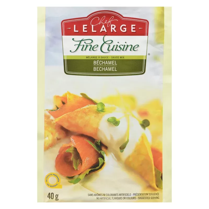Mélange à sauce béchamel Fine Cuisine de Chef Lelarge – 28 g