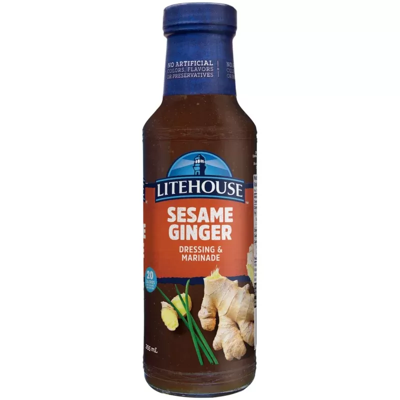 Vinaigrette au sésame et au gingembre Litehouse, 355 ml