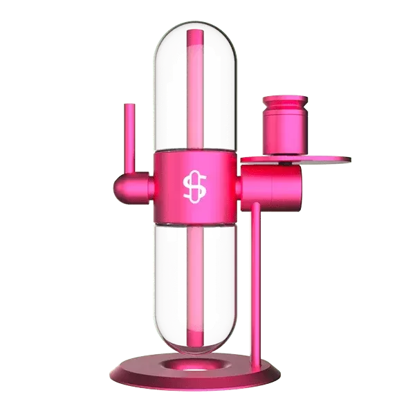 Stündenglass Gravity Infuser (Pink): Revolutionary 360° Rotating Glass