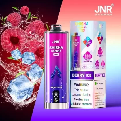 Puff JNR Shisha Hookah Max 22000 Berry Ice – Fruits Rouges Glacés