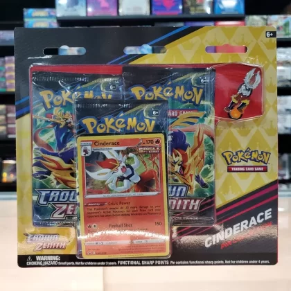 Pokémon TCG: Sword & Shield: Crown Zenith – Pin Collection (Cinderace)