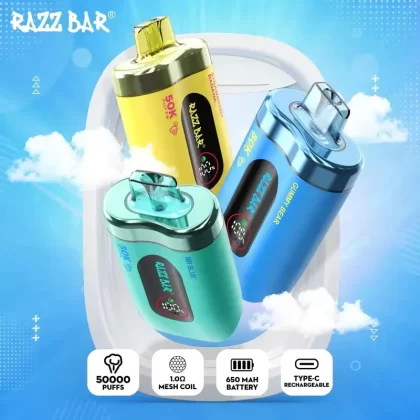 PUFF 50000 RAZZBAR – Pastèque Glacée