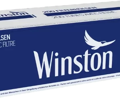 Zigarettenhülsen Winston Blue 200 Stück