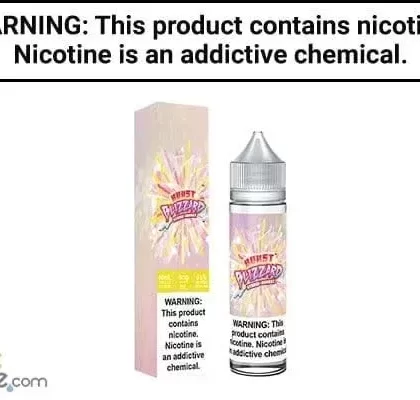 Strawberry Ice BY Burst E Liquid 60Ml/100Ml