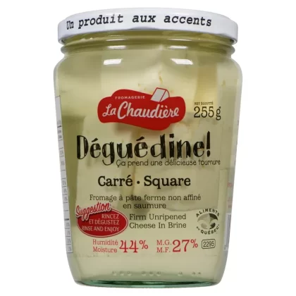 Fromagerie La Chaudière Déguédine! 27 % M.F. Firm Unripened Cheese in