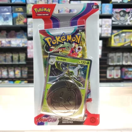 Pokémon TCG: Scarlet & Violet – Single Pack Blister (Spidops)
