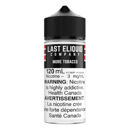 Plus de tabac – Dernière société de e-liquides * Nouveau nom