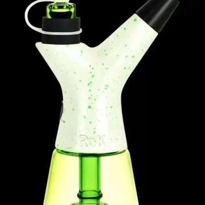 Pulsar RöK Limited Edition Glow-in-the-Dark Electric Dab Rig – Luna