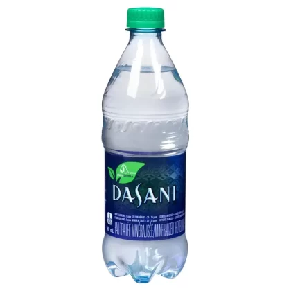 Eau traitée minéralisée Dasani – 591 ml