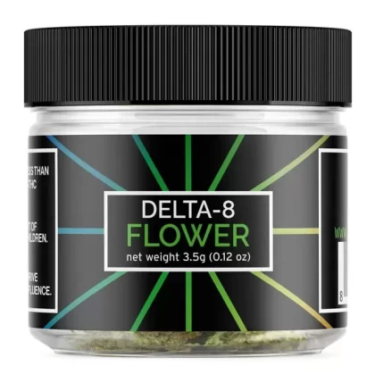 Hi On Nature 3.5g Delta 8 Flower – Sour Glue