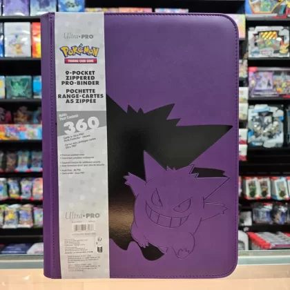 Ultra-PRO: Pokémon Elite Series 9-Pocket Zippered PRO-Binder – Gengar