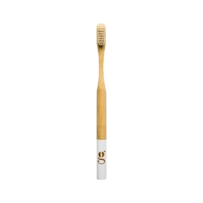 Grums Brosse à Dents en Bambou Blanc