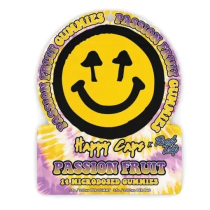 Happy Caps × Road Trip — Microdosed Functional Mushroom Gummies