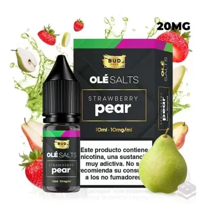 Olé Salts Strawberry Pear 10ml By Bud Vape Olé