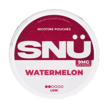 Watermelon Nicotine Pouches by SNÜ
