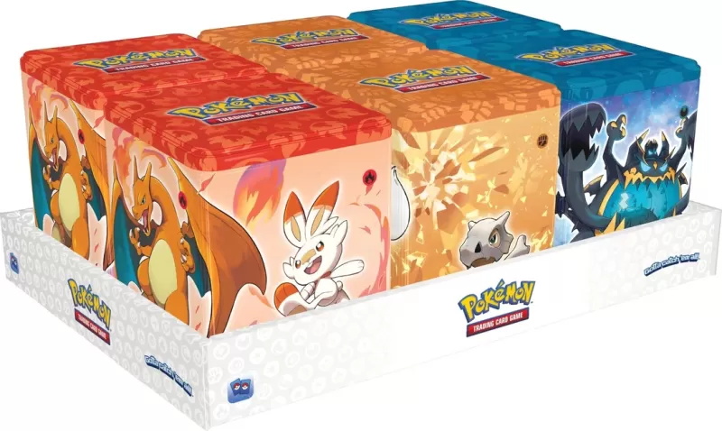Pokémon TCG: Stacking Tin Display of 6