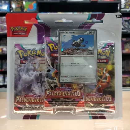 Pokémon TCG: Scarlet & Violet: Paldea Evolved – 3-Pack Blisters