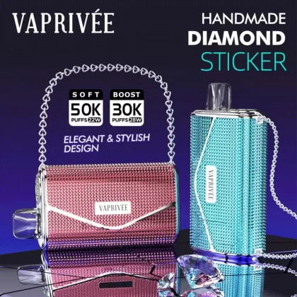 VAPRIVÉE 50000 50K Puffs Dual Power Mode & Dual Mesh Original