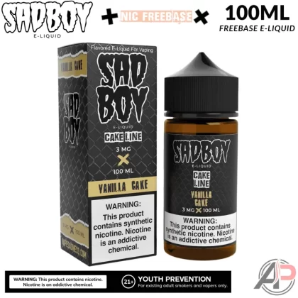 Sadboy Vanilla Cake E-Liquid 100mL