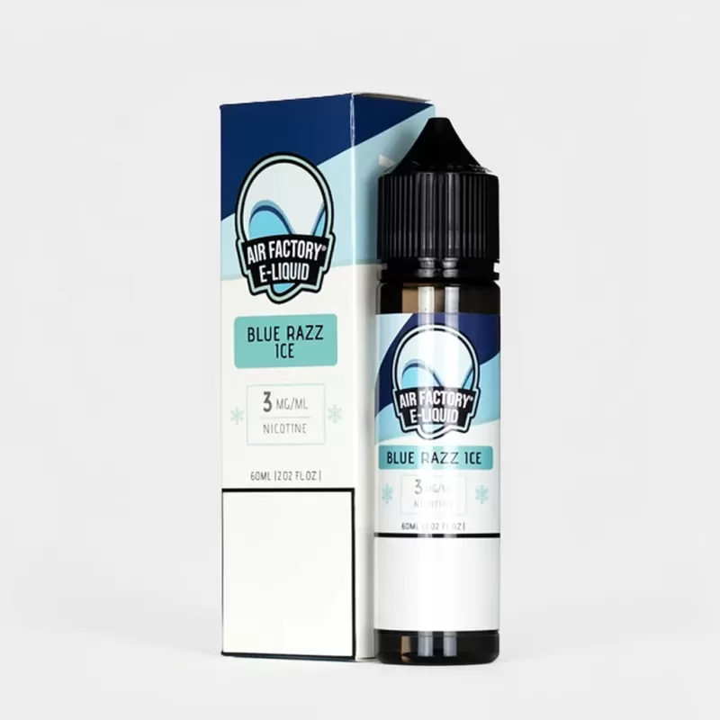 Air Factory Blue Razz Ice 60ml Freebase E-Liquid