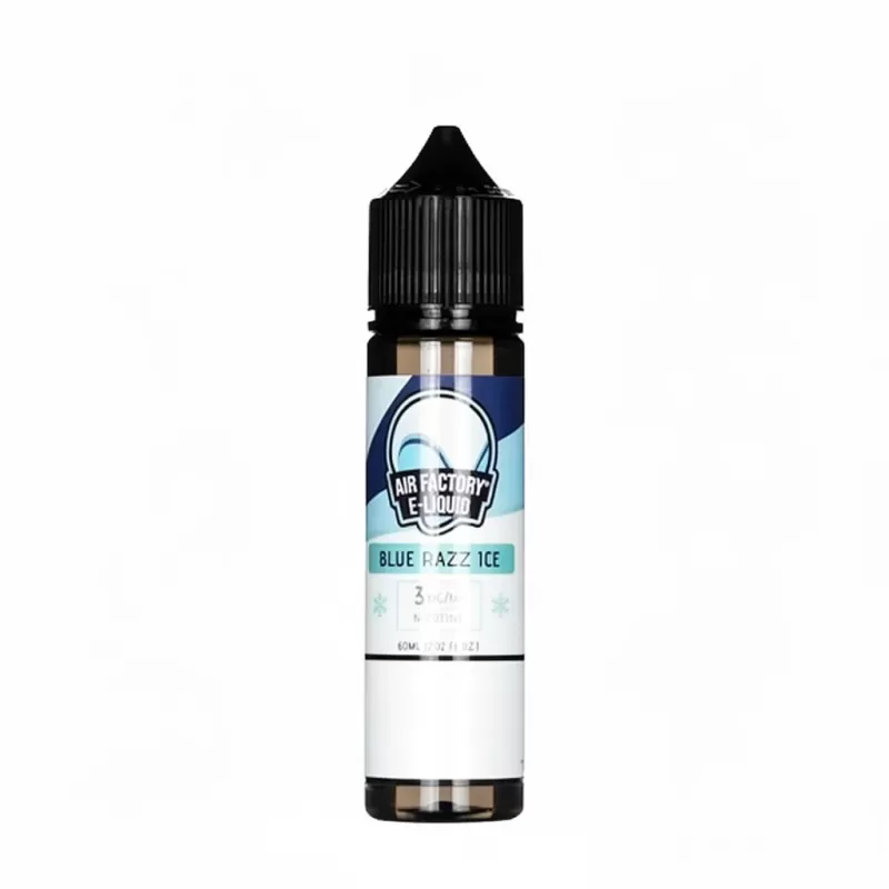 Air Factory Blue Razz Ice 60ml Freebase E-Liquid - Image 2