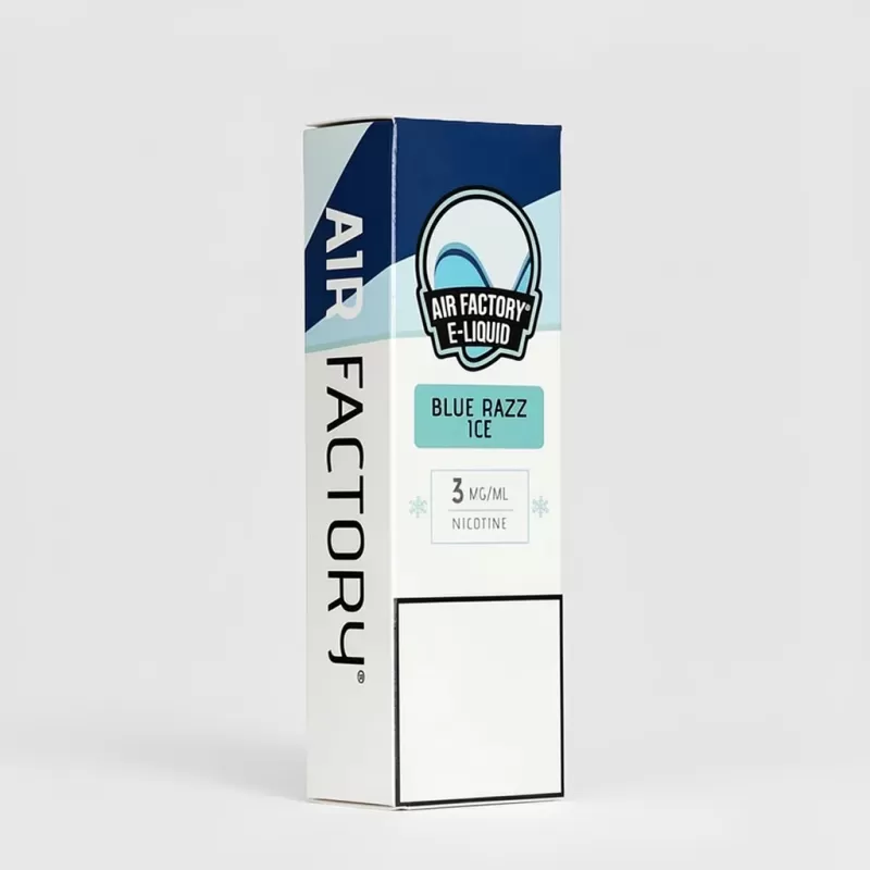 Air Factory Blue Razz Ice 60ml Freebase E-Liquid - Image 3
