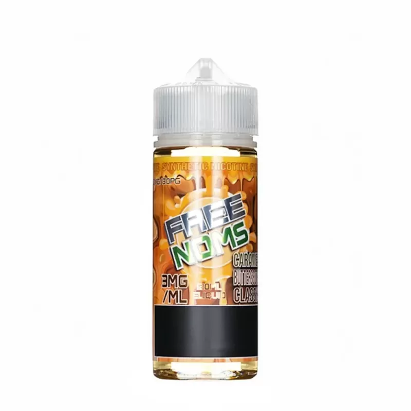 Freenoms Caramel Butterscotch Classic E-Liquid 120mL - Image 2
