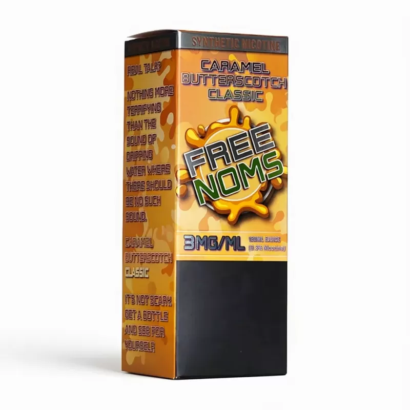 Freenoms Caramel Butterscotch Classic E-Liquid 120mL - Image 3