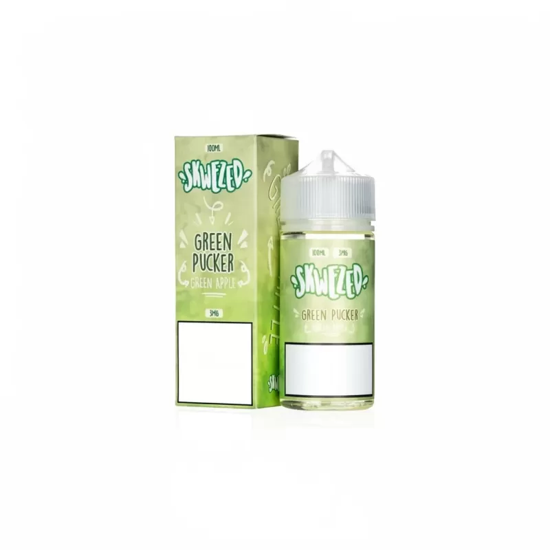 Skwezed – Green Apple (Green Pucker) – 100ml E-Liquid