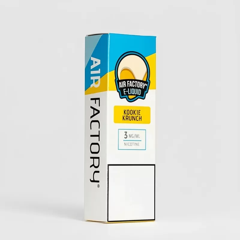 Air Factory Kookie Krunch 60ml Freebase E-Liquid - Image 3