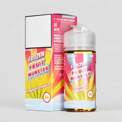 Frozen Fruit Monster Strawberry Banana Ice Vape Juice 100mL
