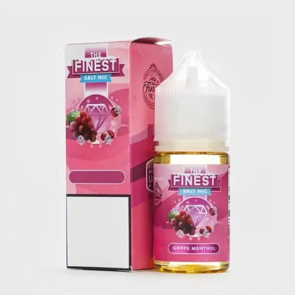 The Finest E-Liquid Salt Nic Grape Menthol 30ml Made in USA