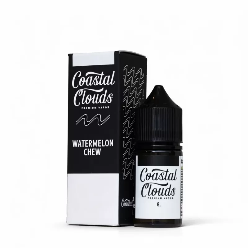 Coastal Clouds Salt – Watermelon Chew – 30ml Nic Salt Bottle