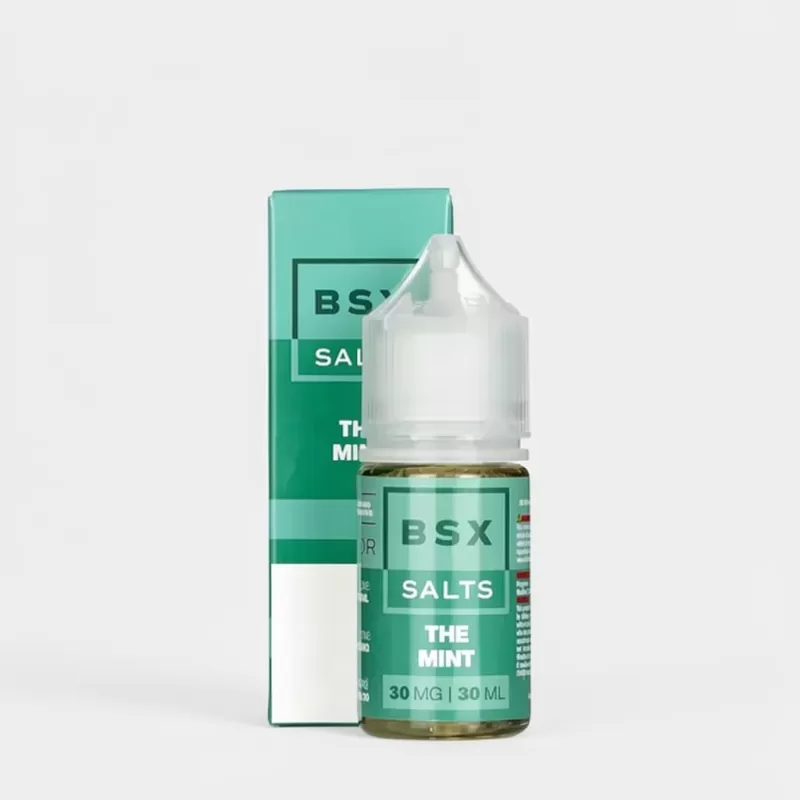 BSX Vapor Salt Nic – The Mint – 30ml Vape Juice - Image 2