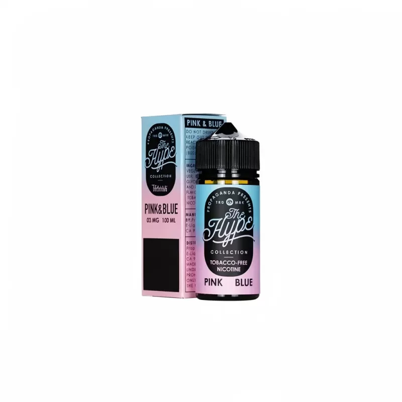 The HYPE by Propaganda E-Liquid Pink & Blue Vape Juice 100ml