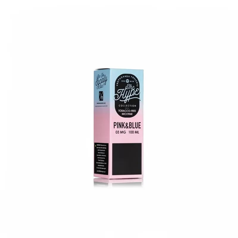 The HYPE by Propaganda E-Liquid Pink & Blue Vape Juice 100ml - Image 3