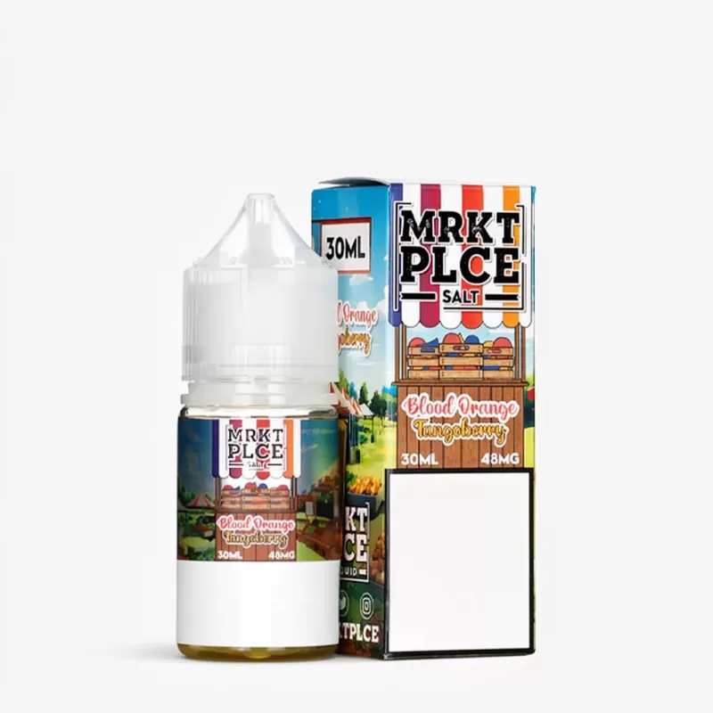 MRKT PLCE Blood Orange Tangoberry Nic Salt 30mL 70VG/30PG - Image 2