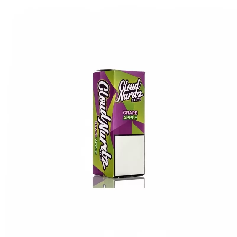 Cloud Nurdz Salts Grape Apple 30ml Nic Salt Vape Juice - Image 3