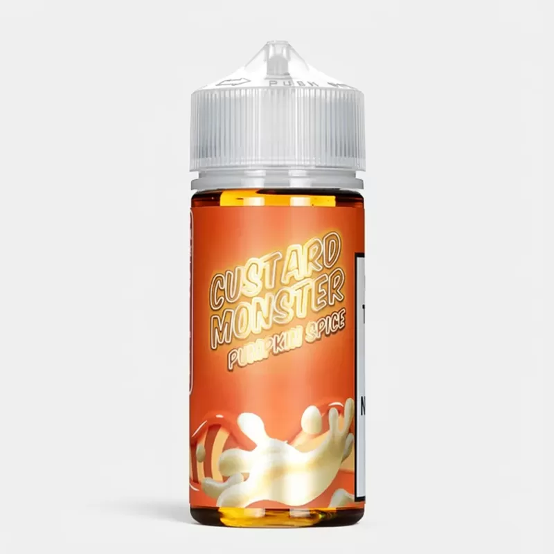 Custard Monster – Pumpkin Spice – 100mL Vape Juice - Image 2