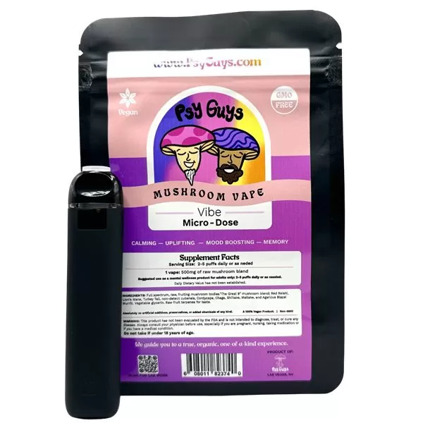 Psy Guys Micro-Dose Mushroom Vape – Vibe