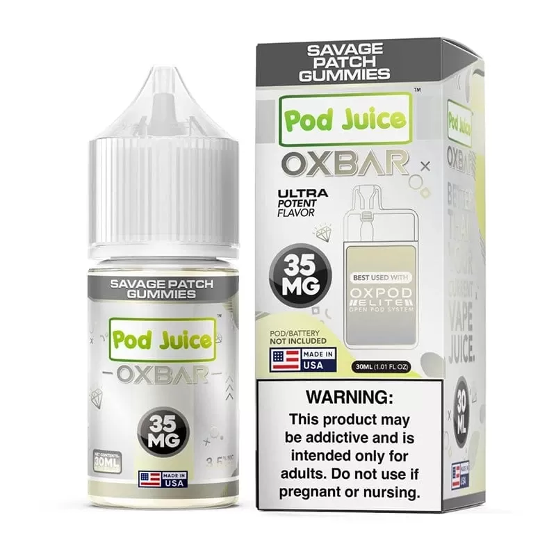 Pod Juice x OXBAR TF Savage Patch Gummies 30ml
